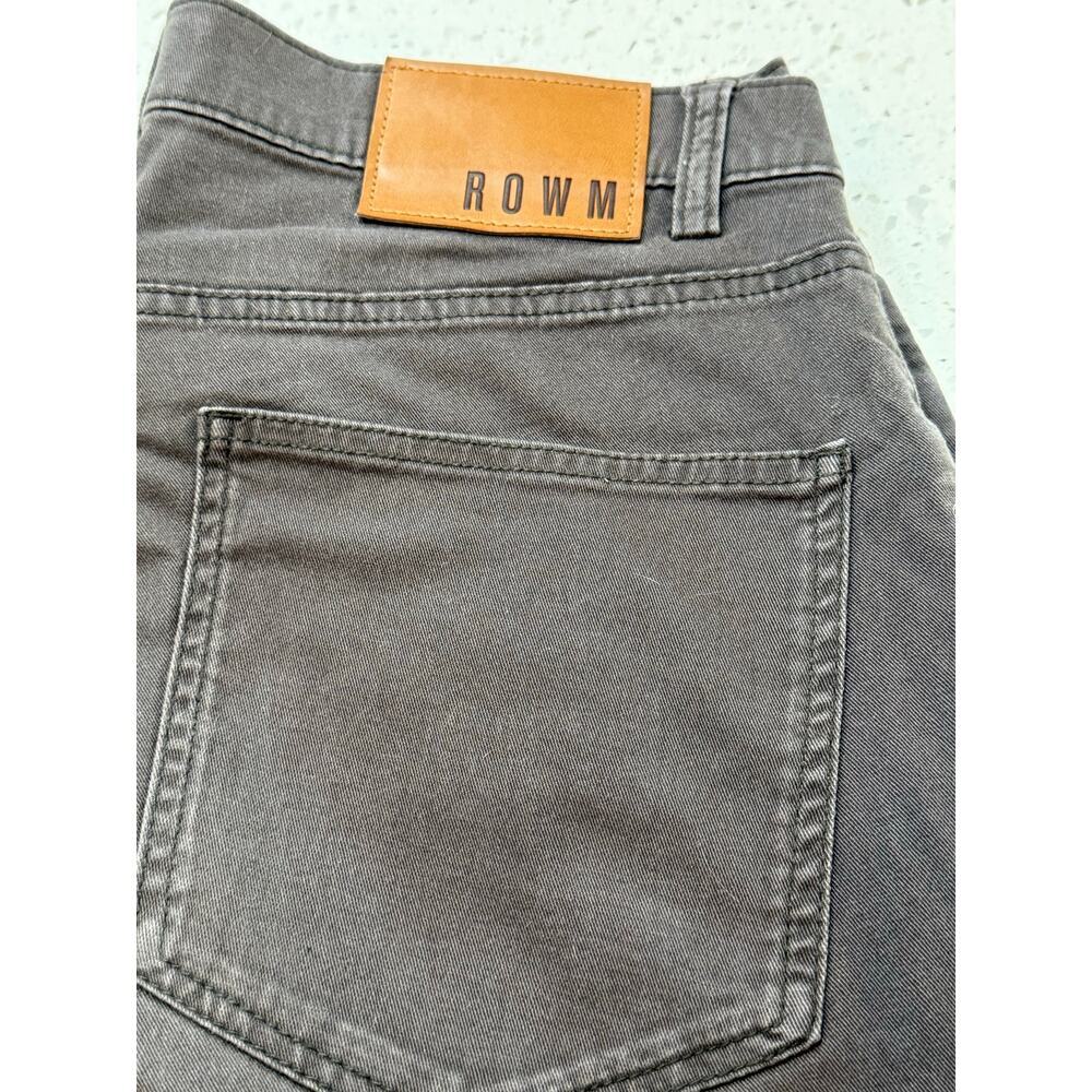 ROWM DARK GRAY DENIM MENS 32 X 30 - Picture 6 of 7